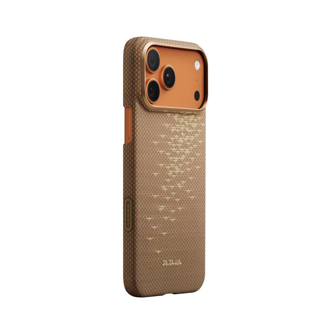 Case Pitaka PitaTap Ultra Slim Wowen Aramid Fiber Glints Case For iPhone 17 Pro Max — 2