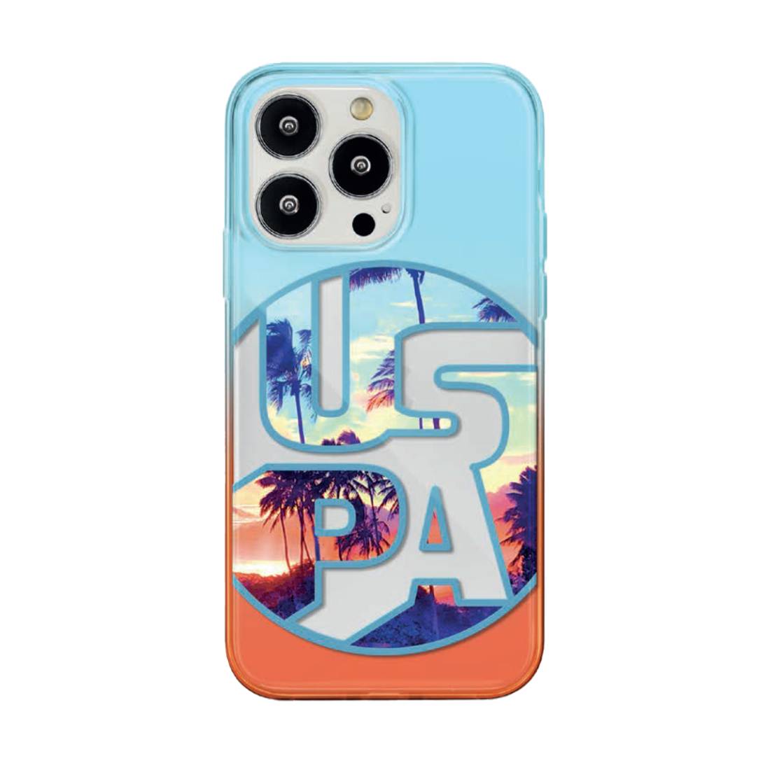 Case U.S.Polo ASSN. USPA PC TPU Case Florida Design For iPhone 14 Pro Max