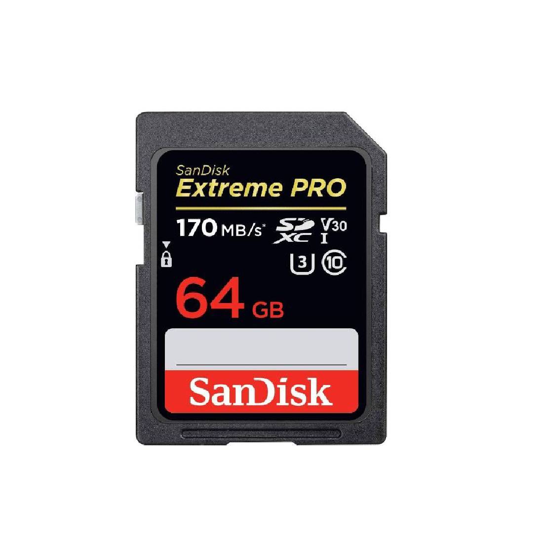 Memory card Sandisk 64GB Extreme Pro SDXC UHS Card 200MB