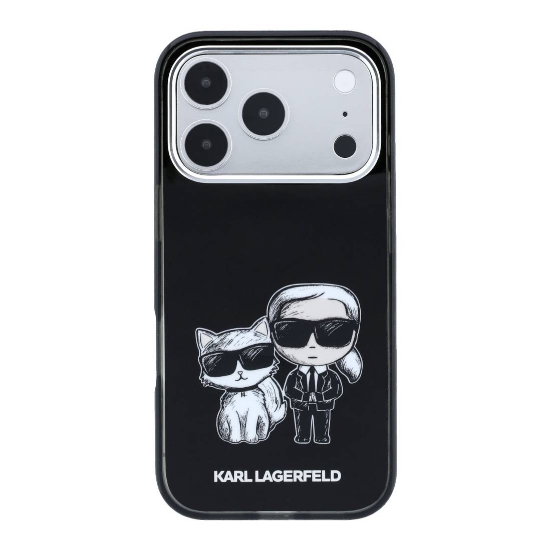 Պատյան iPhone 18 Pro Max Karl Lagerfeld IML Karl & Choupette Bodies Sketch MagSafe