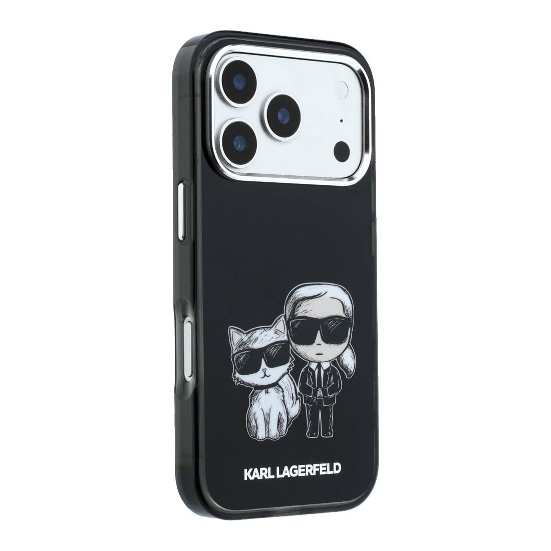 Պատյան iPhone 18 Pro Max Karl Lagerfeld IML Karl & Choupette Bodies Sketch MagSafe — 2