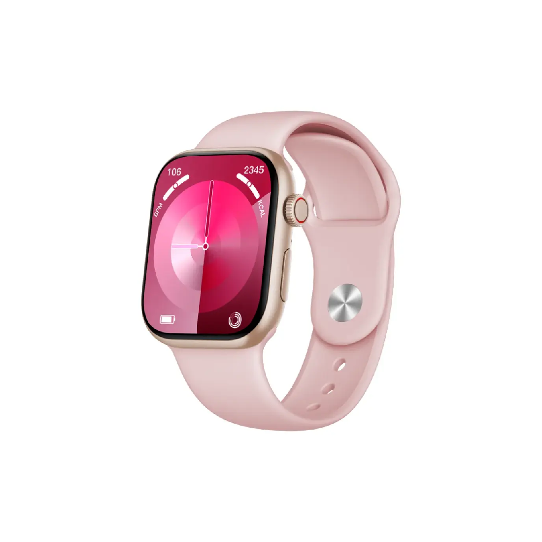 Porodo Magnifico Smart Watch-Pink PDMAGNIFICO3PK