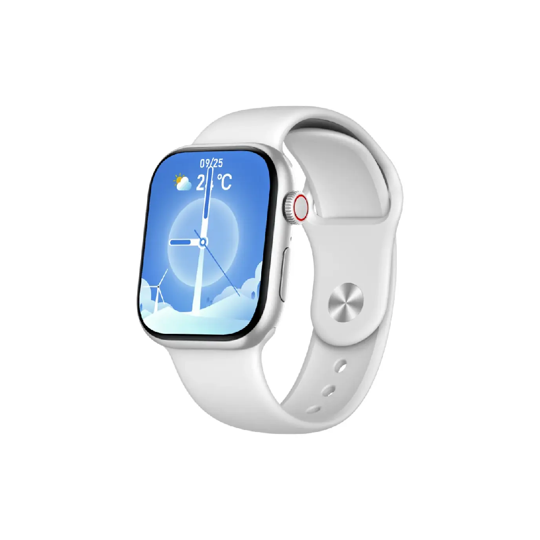 Porodo Magnifico Smart Watch-Silver PDMAGNIFICO3SL