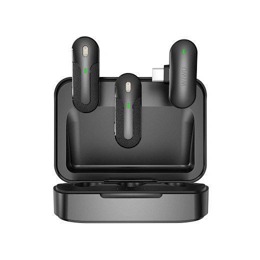 Wiwu Wi-WM002 Type-C Wireless Mini Microphone BK