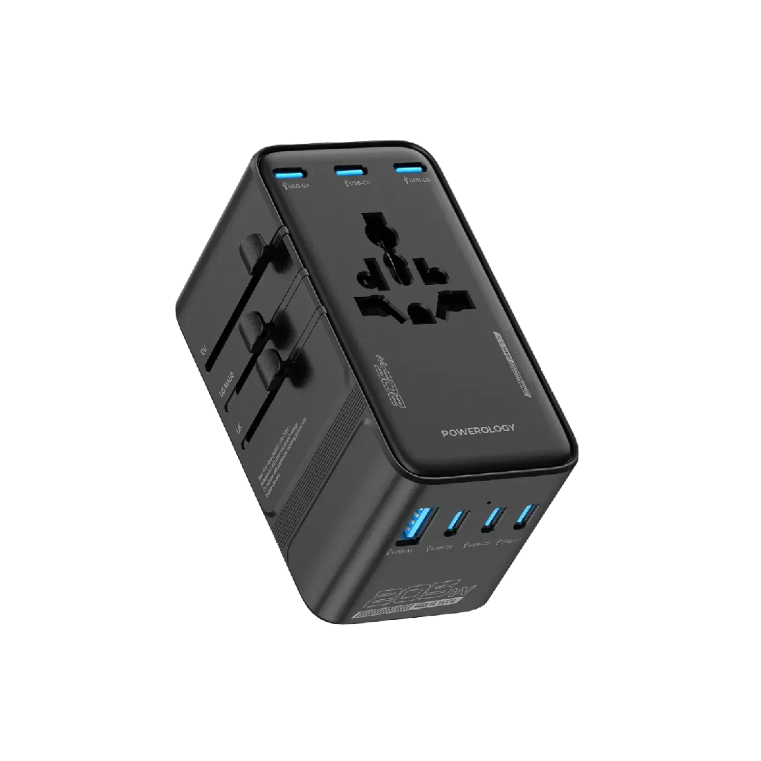 Charger Powerology Spetrova Travel Powerstation PPBCHA120BK