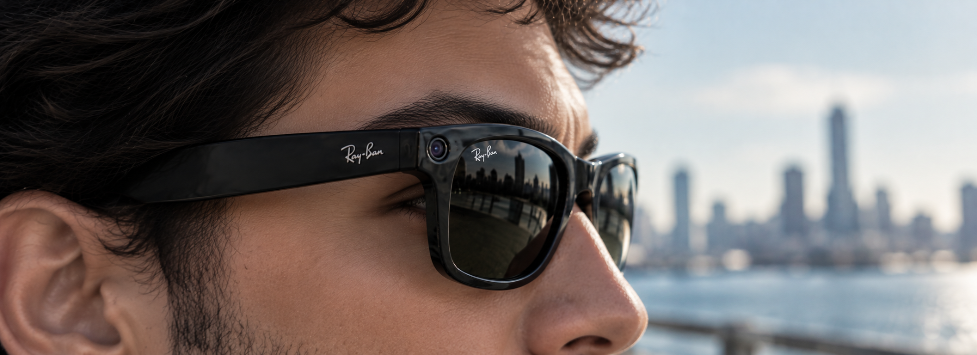 Meta ray-ban display ՝ տղամարդու աչքերին